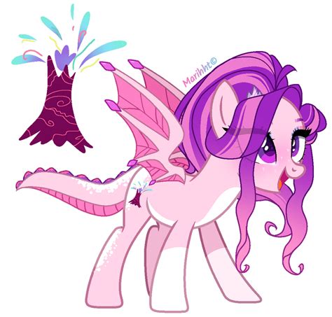 Mlp Next Gen Oc Adoptable Pinkie Pie X Spike By Marihht On Deviantart