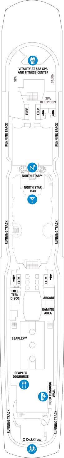 Royal Caribbean Quantum of the Seas Deck Plans: Ship Layout, Staterooms ...