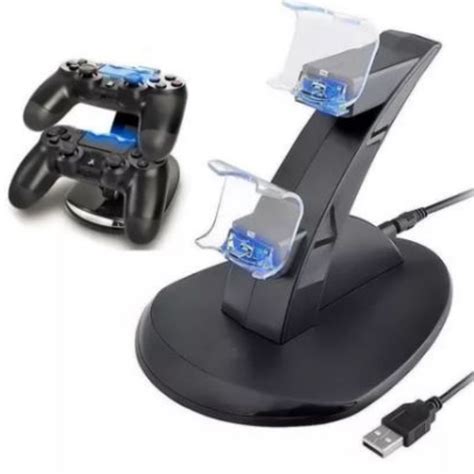 Carregador Suporte De Controle PS4 USB Bse Dock Slim Pro Duplo Charge