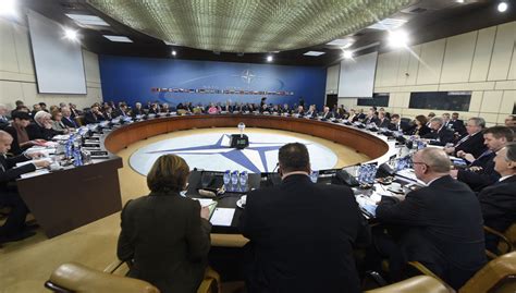 Nato Foreign Ministers Meeting Wraps Up In Brussels European Western