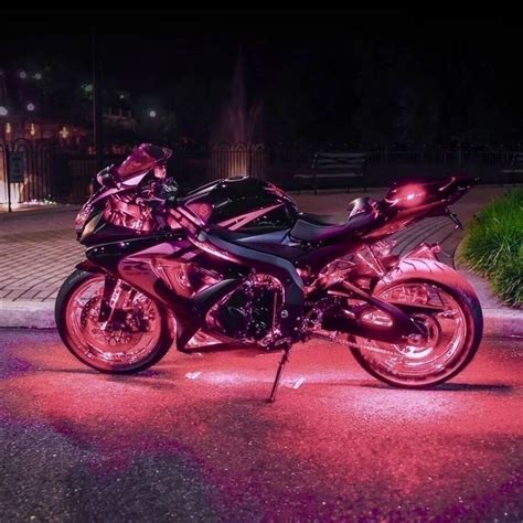 Cool Purple Motorcycle And Pretty Bike