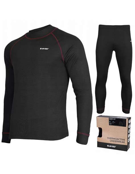 Bielizna Hi Tec Sorin Set Black Merlot Sklepy Sportowe Sport U