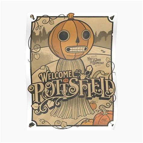 Pottsfield Harvest Festival Don Your Vegetables Poster For Sale By