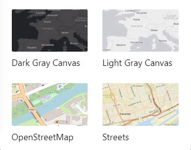 Grundkarten Layerarcgis For Microsoft Dokumentation