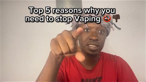 Top 5 Reasons Why You Need To Stop Vaping YouTube