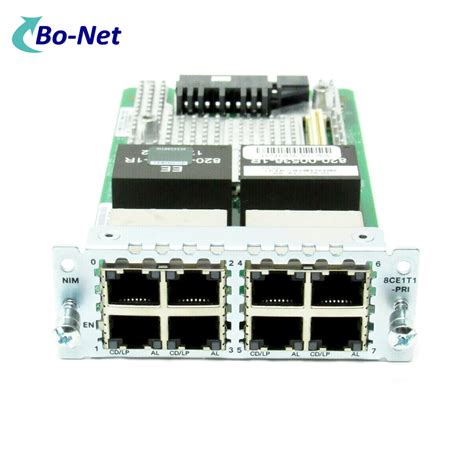 Cisco Nim 8ce1t1 Pri 8 Port Network Interface Module For Router Isr4321 4331 Cisco Cisco Network