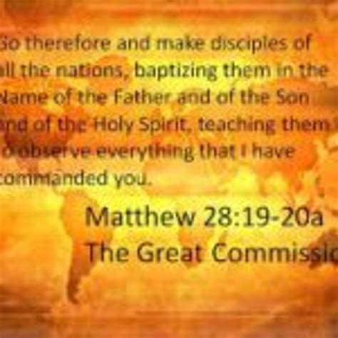 scriptures on the great commission 2