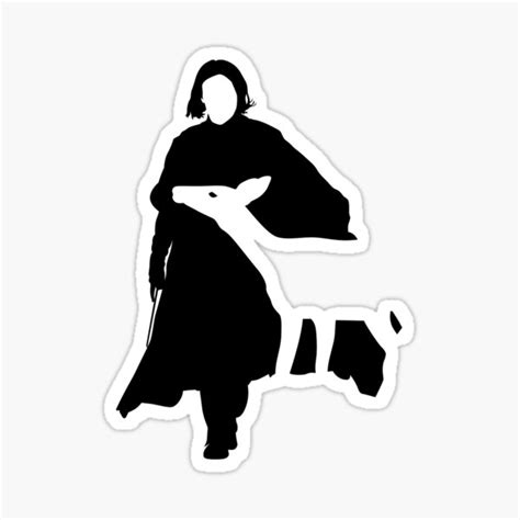 Snape Doe Sticker For Sale By Polliadesign Redbubble