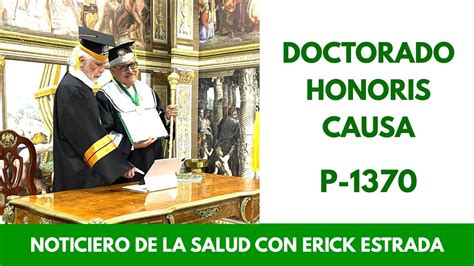 P Doctorado Honoris Causa Youtube