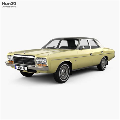 Chrysler Valiant Regal 1978 3D model - Download Sedan on 3DModels.org