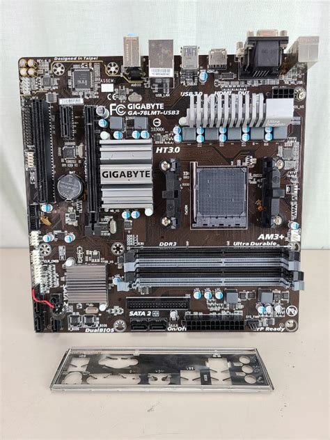 Gigabyte GA 78LMT USB3 AMD Motherboard AM3 Tested Pull Motherboards