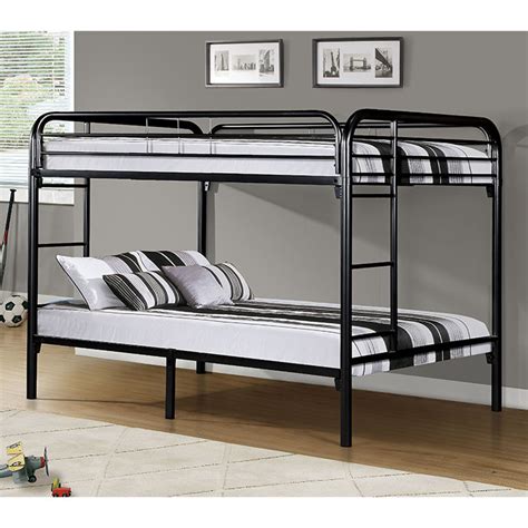 Donco Full Full Black Metal Bunk Bed Bunk Bed Buy