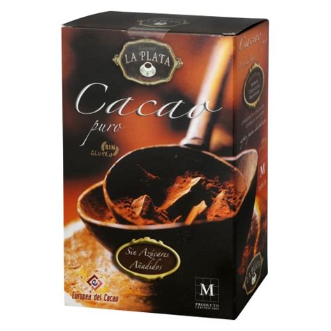 Cacao Soluble Puro La Plata Sin Gluten 250 G Supermercado Online