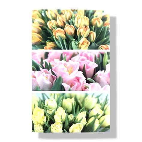 Blanco Wenskaart Bloemen X Cards Crafts