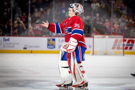 Le Canadien Samuel Montembeault en version revue et améliorée La