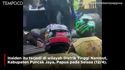 Dua Tukang Ojek Di Papua Ditembak Orang Tak Dikenal Video Dailymotion