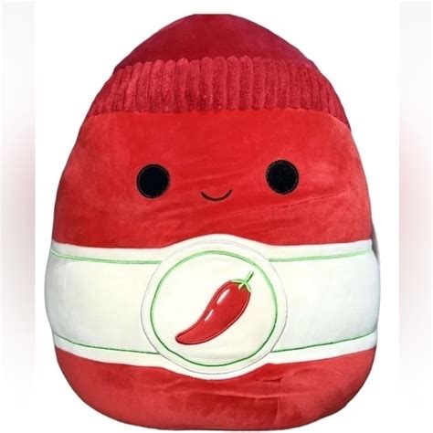 Squishmallows Toys Squishmallows 6 Illia Red Sriracha Hot Sauce