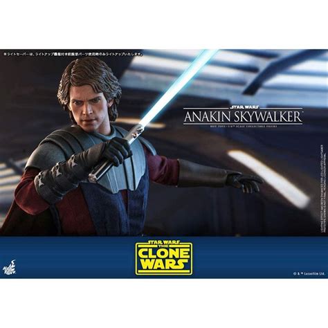 Hot Toys Star Wars The Clone Wars Television Masterpiece Anakin Skywalker Action Figure Clone