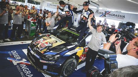 Wrc Ogier E Volkswagen Campioni Del Mondo Autosprint