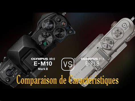 Olympus OM D E M10 Mark III Vs Olympus PEN E PL8 Une Comparaison De