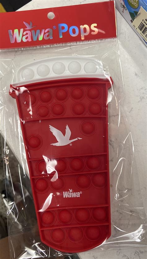 WAWA Pop-its sold in store! They also had a colorful goose. I was very