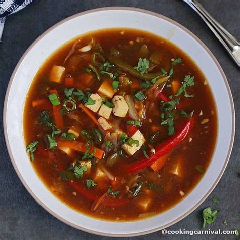 Veg Hot And Sour Soup Recipe Sour Soup Hot And Sour Soup Hot N Sour Soup