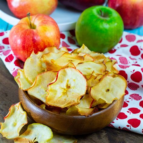 Caramelized Apple Chips Spicy Southern Kitchen