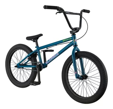 Gt Bicicleta Bmx Slammer Rodado 20 Color Azul MercadoLibre