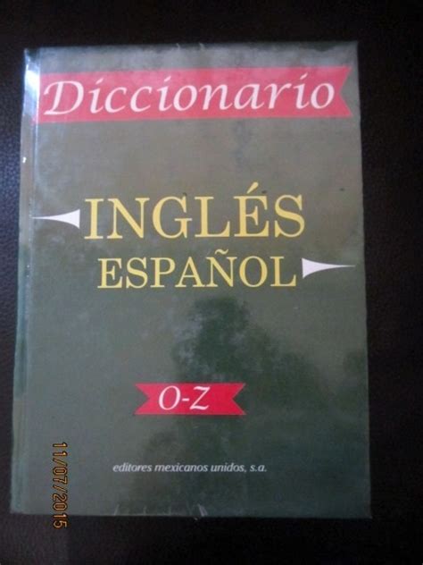 Diccionario Inglés español 3 Tomos Grandes Nuevos Pasta Dura 300 00