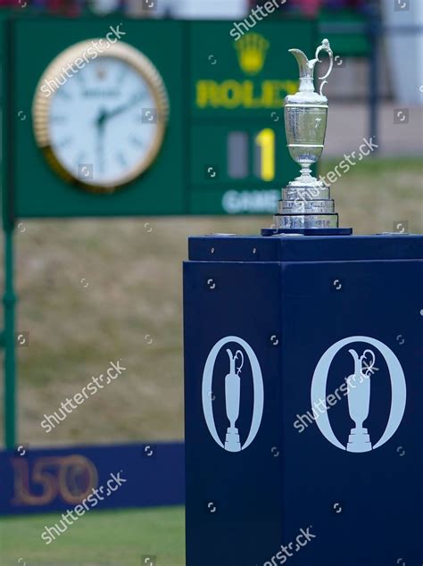 Claret Jug Winners Trophy On Display Editorial Stock Photo - Stock ...