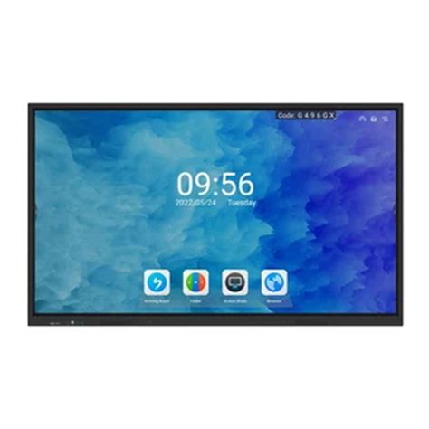 Inch Interactive Flat Display Panel At Inr In Delhi Vd