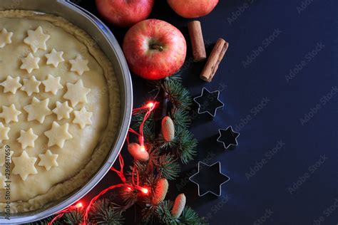 Torta Natalizia Tradizionale Americana Fatta In Casa Dessert Di Torta