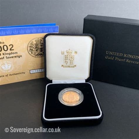 2002 Royal Mint Proof Full Gold Sovereign