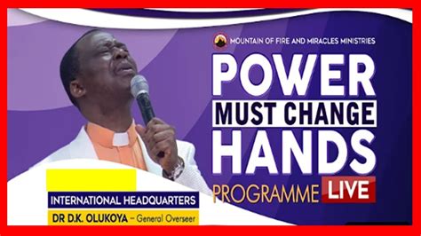 MFM PMCH MARCH 2 2024 POWER MUST CHANGE HANDS PRAYERS FROM DR D K