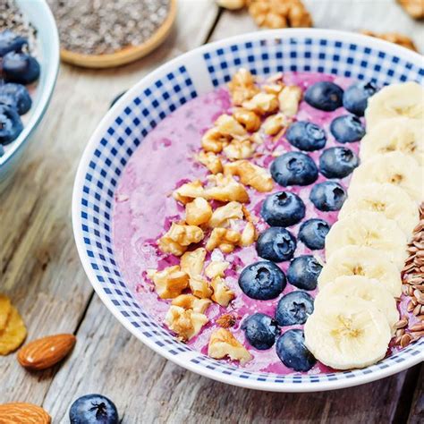 15 recettes de smoothie bowls colorés et ultra vitaminés Cuisine AZ