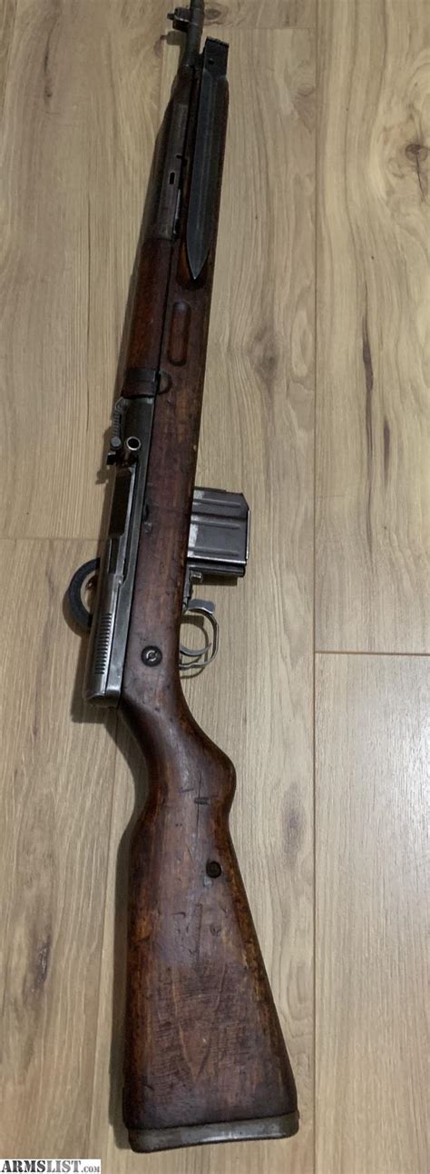 Armslist For Sale Trade Czech Vz52 Semi Automatic Rifle 7 62x45 Rare Surplus Cash Or Trade