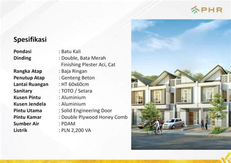 Cluster Vettore Prima Harapan Regency Phr Bekasi Dengan Sky