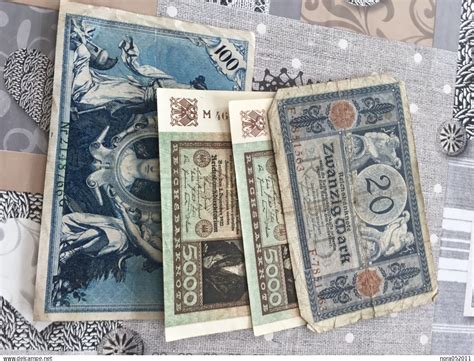 Other Europe Lot De Ancien Billets De Banque Allemand Et Belge