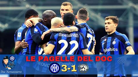 LE PAGELLE DEL DOC DI INTER UDINESE CHE PARTITA DEL TRENO ARMENO