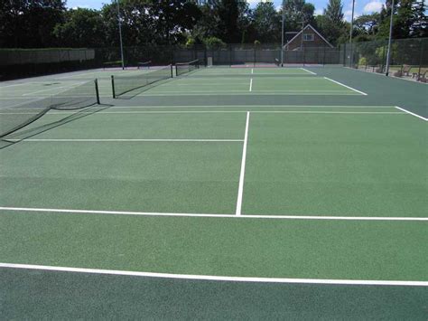 Macadam Tarmac Hard Court Multi Use Artificial Grass