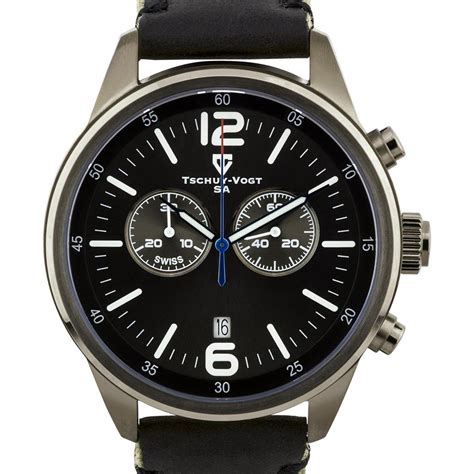 Tschuy Vogt Sa P Warhawk Men S Swiss Chronograph Barnebys