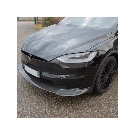 Spoiler Lame Avant DynoTec VelocityX Pour Tesla Model X LR Plaid 2022