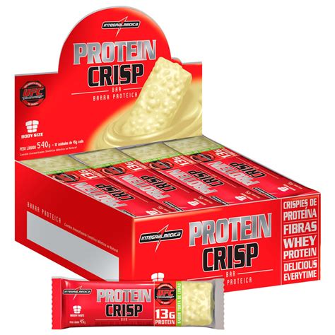 Barra De Proteína Integralmédica Protein Crisp Torta De Limão 12