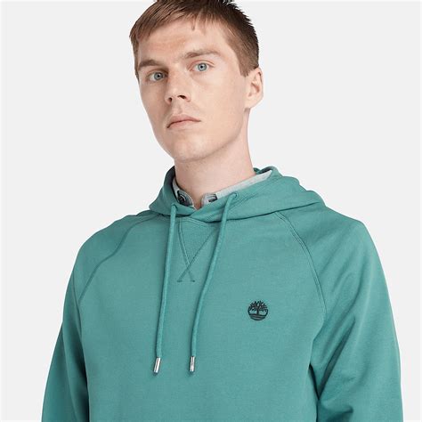 Loopback Hoodie For Men In Teal