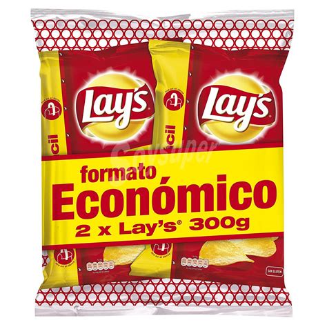 Lay S Patatas Fritas Lisas Al Punto De Sal Lays Uds X G