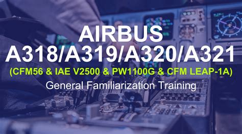 147training Airbus A318 A319 A320 A321 CFM56 IAE V2500