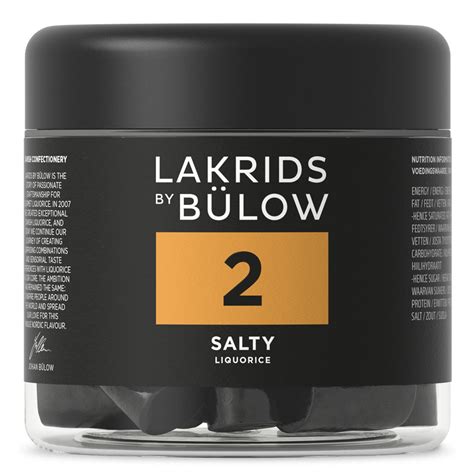 Lakrids By Bülow 2 SALTY SALZIG 150g Naschhaus Schweden Shop