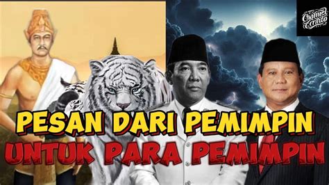 Kupas Tuntas Beginilah Isi Pesan Pesan Untuk Pemimpin Baru Dari