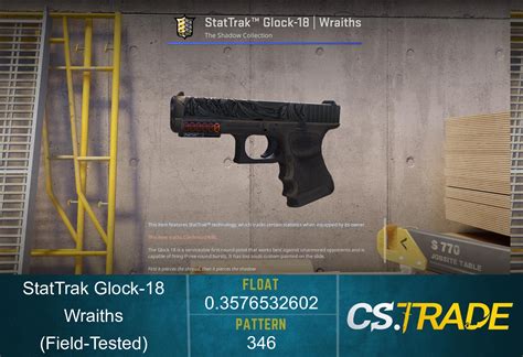 Glock 18 Wraiths Cs Go And Cs2 Skin Cs Trade Wiki