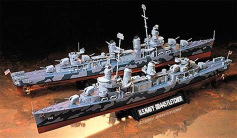 USS Fletcher DD-445 Destroyer 1/350 Tamiya